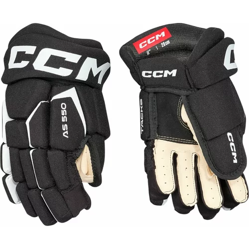 CCM Hokejske rokavice Tacks AS 580 JR 10 Black/White