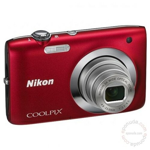 Nikon Coolpix L25 red digitalni fotoaparat Slike