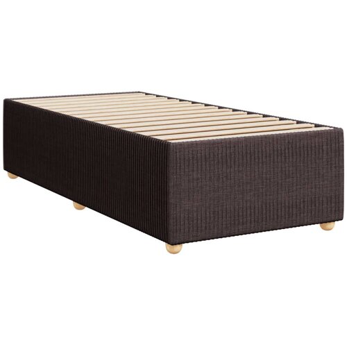vidaXL Okvir za krevet tamnosmeđi 100x200 cm od tkanine Cene