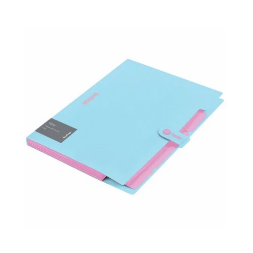 Fascikla Berlingo sa 5 pregrada i kopčom Haze 600my Berlingo plava 04CEB327172E Slike