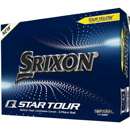 Srixon Q-Star Tour Golf Balls Tour Yellow Slike