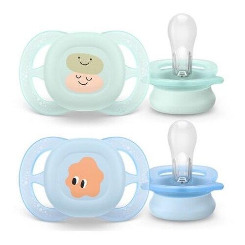 Philips Ultra Start duda varalica 0-2 mjeseca, 2 kom, zeleno-plava Slike