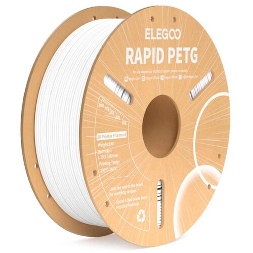 Elegoo Filament Rapid PETG 1.75mm - White Cene