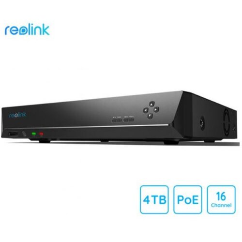 Reolink RLN16-410 snemalna enota, 4TB, priklop do 16 kamer, razširljiv spomin do 12TB, neprekinjeno snemanje, PoE namestitev, črna Cene