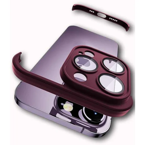  LENS PROTECTOR IPHONE 14 PRO BORDO SILIKONSKA ZASTITA