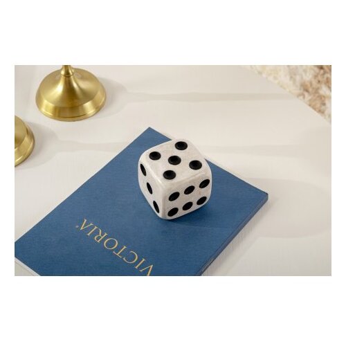 WALLXPERT decorative object figura marble dice medium Cene