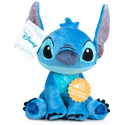 Disney Stitch Pli&amp;scaron;ana Igračka sa Zvukom - 20 cm Slike