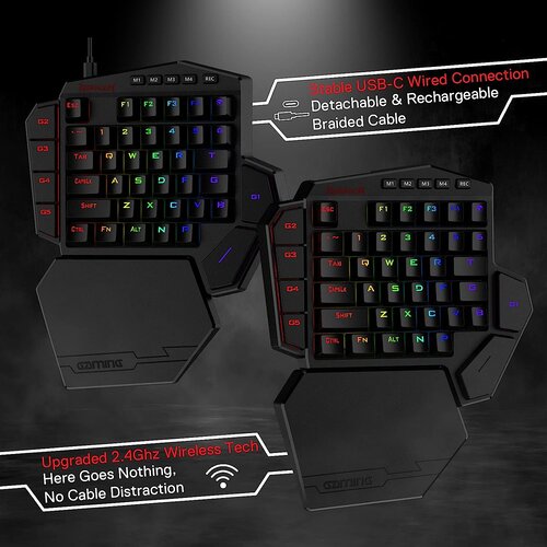 Redragon KEYBOARD - DITI ELITE K585RGB-KS WIRELESS MECHANICAL Cijene