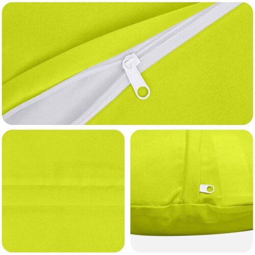  Presvlaka za jastuk 2 pcs HEERLEN Svijetlo zelena. &Oslash; 60 cm - Svjetlozelena &Oslash; 60 cm 2 Cijene