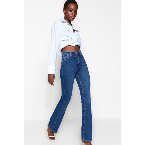 Trendyol Jeans - Blue - Wide leg Slike