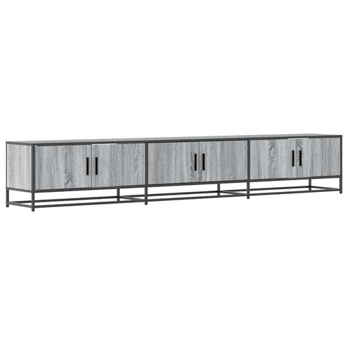 Maison Chic TV omarica - TV enota - Televizijska omarica siva sonoma 240x35x41 cm inženirski les, (21702125) Cene