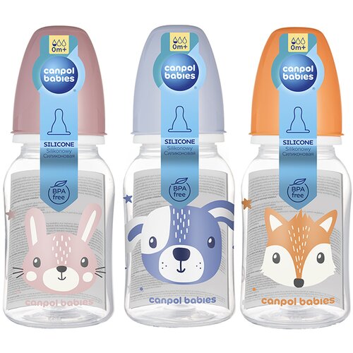Canpol boca 120ml, 3Mј+, kolekciјa veselih životinja Slike