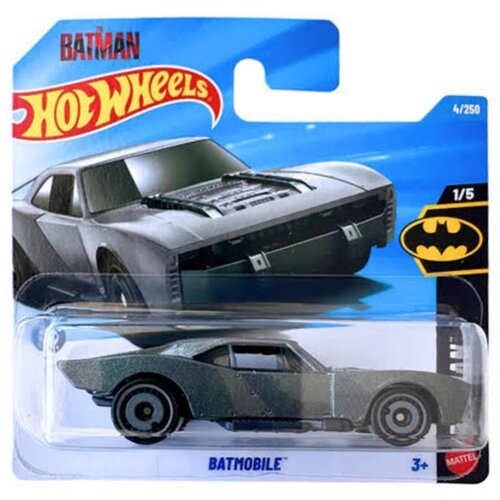 Mattel Hot Wheels: Batmanov Batmobil mali plavi autić 1/64 - Slike