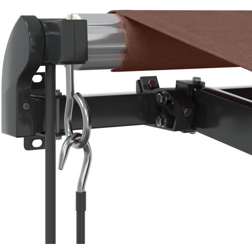Tenda na automatsko uvlačenje smeđa 400 x 350 cm Slike