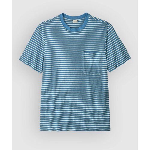 Patagonia Trail Harbor Pocket T-shirt steps / shore blue Cene