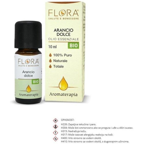  Eterično ulje Flora 10 ml Naranča slatka BIO Cijene