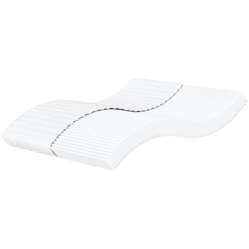 VidaXL Madrac od pjene bijeli 180 x 200 cm tvrdoća H2 H3 Slike
