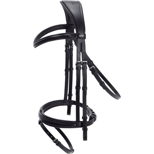Schockemöhle Sports Uzda Monza, black/silver Cene