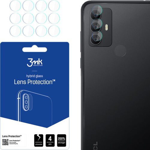 3mk TCL 306/306 DUAL SIM - ZA&amp;Scaron;ČITNA FOLIJA ZA LEČE ZA KALJENO STEKLO, (22000081) Slike