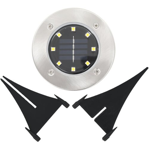  Solarne podne svjetiljke 8 kom s LED žaruljama bijele Slike