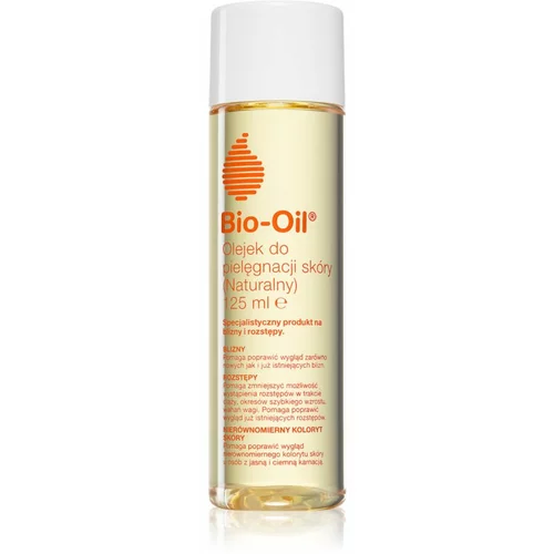 Bi-Oil Skincare Oil Natural olje za telo proti brazgotinam in strijam 125 ml za ženske