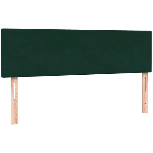 Box Spring krevet s madracem tamno zeleni 160x220 cm bar&amp;scaron;un Slike