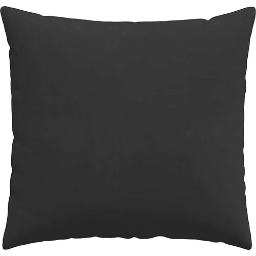 VidaXL jastučići za sofu 2 pcs crna 45 x 45 cm tkanina Slike