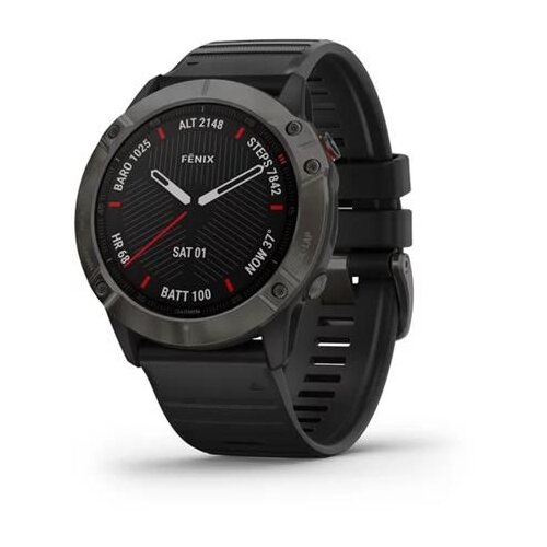 Garmin &amp;scaron;portna ura Fenix 6X Sapphire Črna Slike