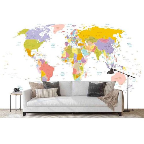 Wallity Tapeta za zid MDK-00133, 300x270 cm, Šarena Cene