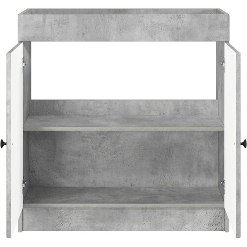  ispod umivaonika Betonska siva 56 x 37,5 x 81 cm Slike