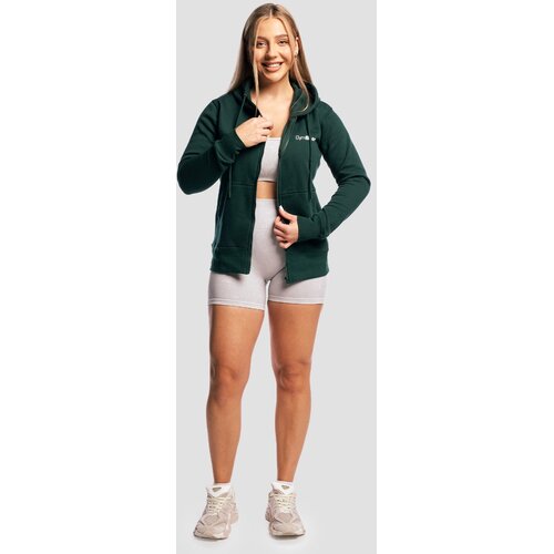 GymBeam Women&amp;lsquo;s Zipper Hoodie Pine Slike
