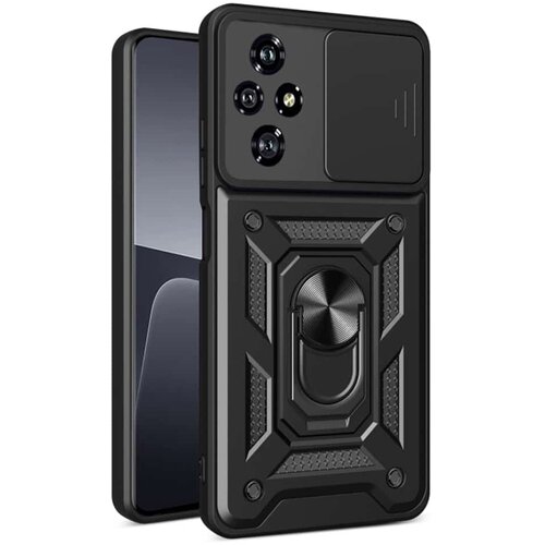 Techsuit serija CamShield za&scaron;čitni ovitek za Honor 200 &ndash; črna Cene