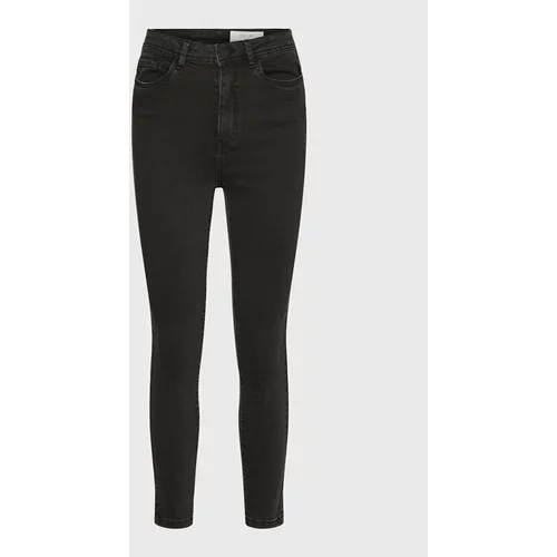 Noisy_May Jeans hlače Agnes 27019633 Črna Slim Fit