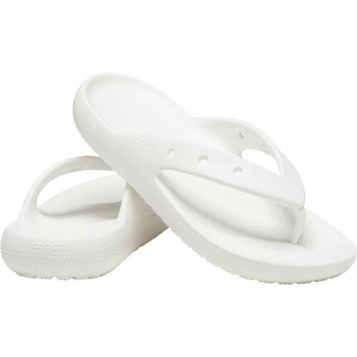 Crocs Japonke Classic Flip V 209402 Bela Slike