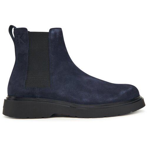 Calvin Klein Gležnjarji Chelsea Combat Ess Chelsea Boot Su YM0YM01372 Mornarsko modra Cene