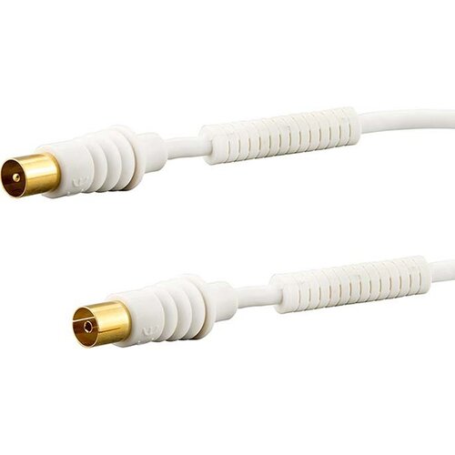 EP Elektrik Antennenkabel, 1,5m, belo, Gold AB201GLose, (20811217) Cene