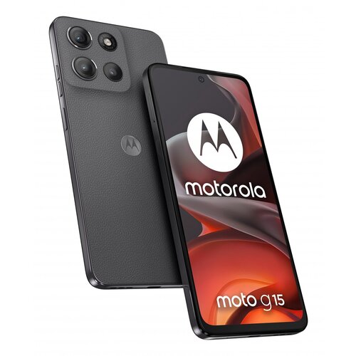 Motorola moto g15 17.1 cm (6.72) Dual SIM Android 15 4G USB Type-C 8 GB 128 GB 5200 mAh Grey Slike