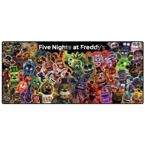 Pyramid Podloga Five Nights At Freddy&amp;#039;s - Glow Montage - XL Desk Pad Slike