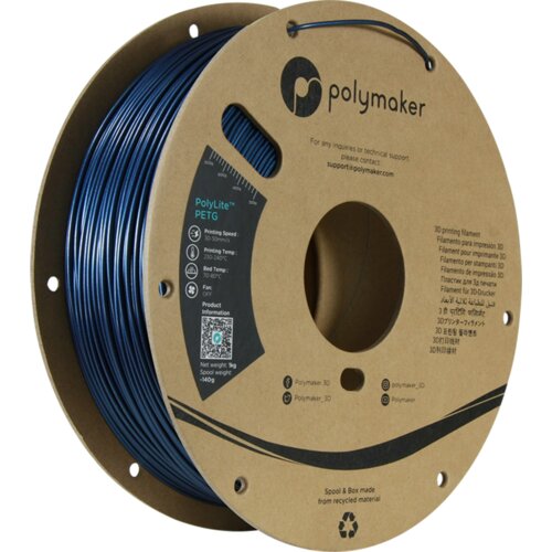 Polymaker PolyLite PETG Dark Blue Slike