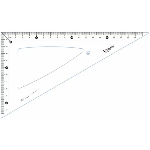 Maped trikotnik start 146 60/30°, 21 cm
