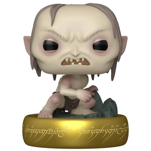 Funko Bobble Figure Movies - The Lord of the Rings POP! - Gollum On Ring #1831 Cene