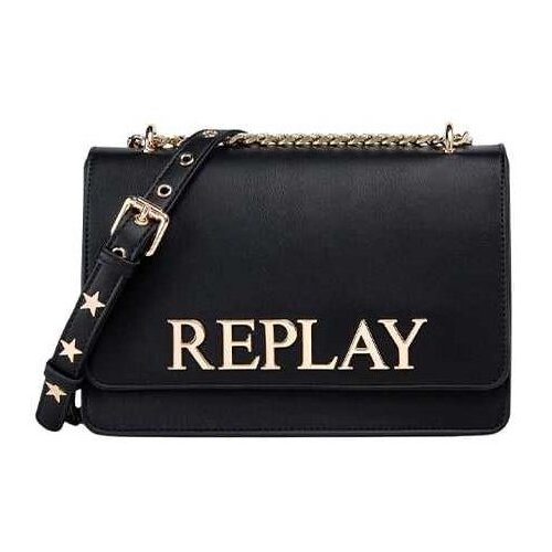 Replay crna ženska torbica Slike
