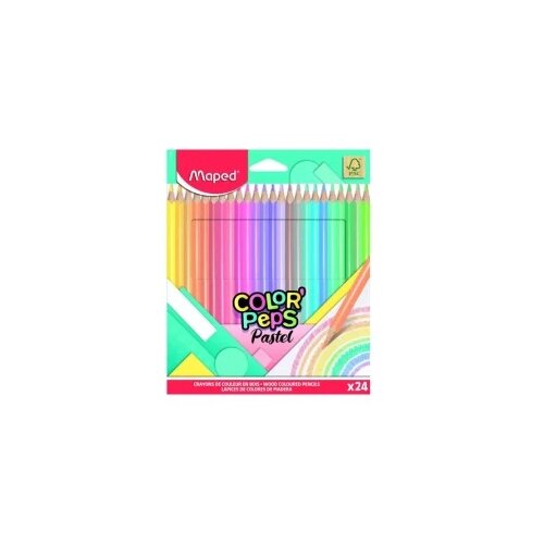 Maped bojice color peps pastel 1/24 ( m831880 ) Cene