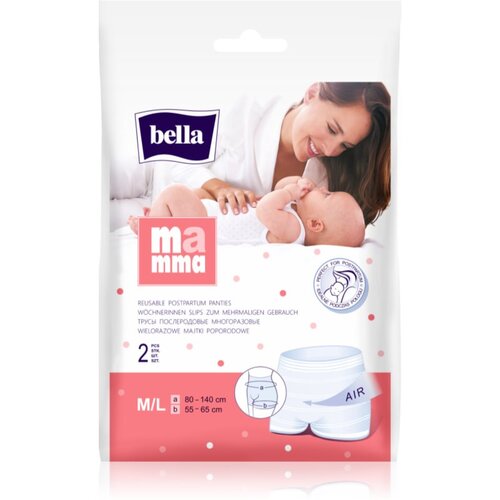 Bella Mamma Basic poporodne spodnjice velikost M/L 2 kos Cene