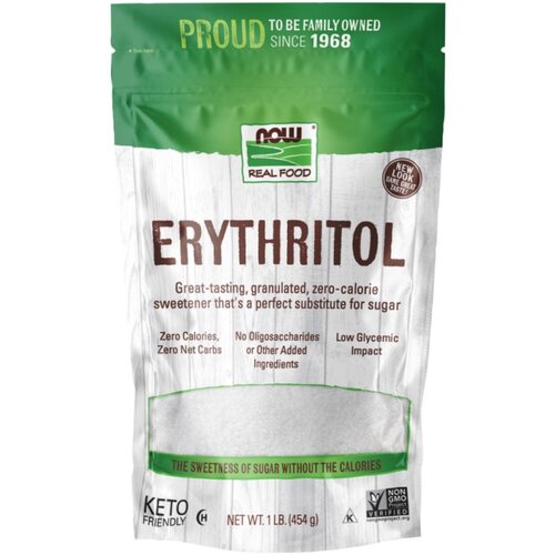 Now Foods Eritritol NOW Real Food (454 g) Slike