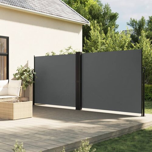 vidaXL Zložljiva stranska tenda antracitna 160x600 cm Cene