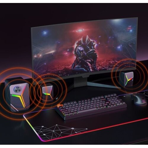 MeeTion Gaming bluetooth zvučnici sa RGB osvjetljenjem SP2111 Slike
