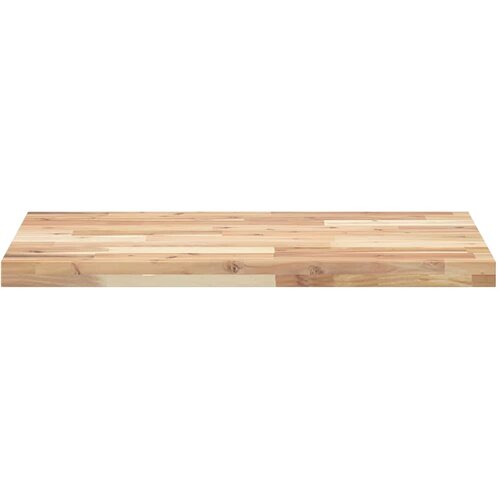 Stolna ploča 100x50x4 cm pravokutna od masivnog drva bagrema Slike