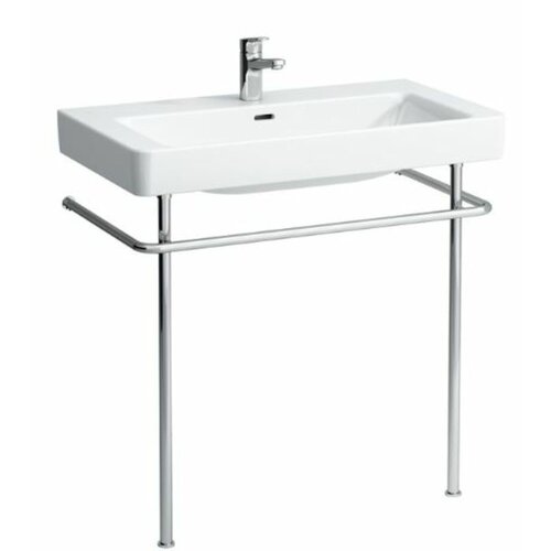 Laufen H8139650001041 Pro S 85 x 46 cm pravokotni vgradni keramični umivalnik z odprtino za armaturo Slike