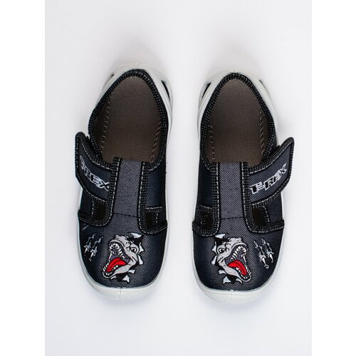 SHELOVET Velcro slippers for boy 3F dinosaur Slike